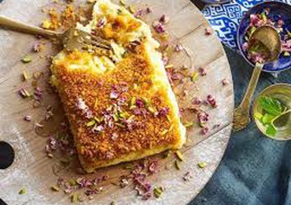 الكنافة النابلسية بالمقلاة