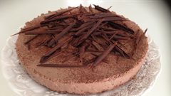 كعكة اللوز والريكوتا بالشوكولاته