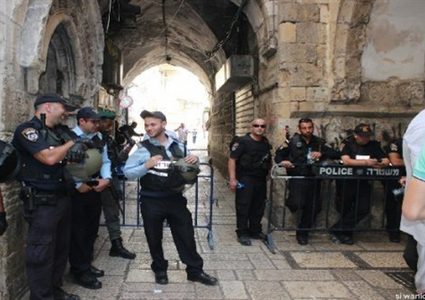 اعتقال  أحد حراس المسجد الأقصى