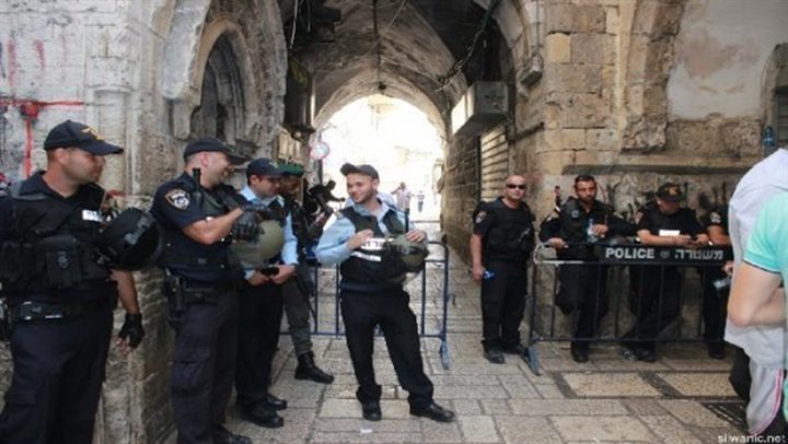 اعتقال  أحد حراس المسجد الأقصى