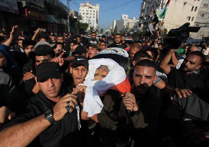 الجهاد: تشييع جثمان أبو العطا في المسجد العمري