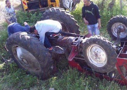 مصرع مواطن بانقلاب جرار زراعي في الخليل