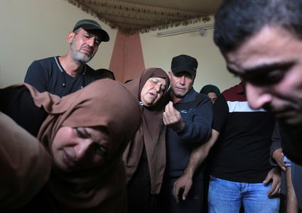 غزة تشيع الشهيدين عبد الله البلبيسي وعبد السلام أحمد