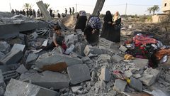 آثار الدمار الذي خلفه عدوان الاحتلال على قطاع غزة