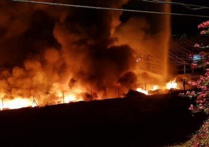 حريقان في أم الفحم والجش