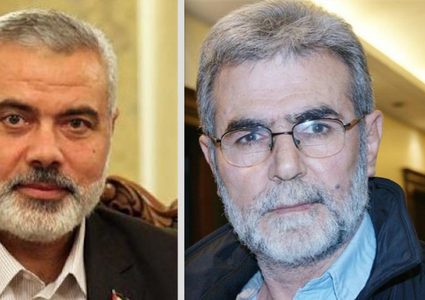 هنية والنخالة يؤكدان على عمق العلاقة بين الحركتين