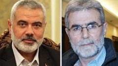 هنية والنخالة يؤكدان على عمق العلاقة بين الحركتين
