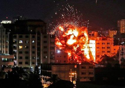 قصف إسرائيلي لمواقع المقاومة شمال القطاع