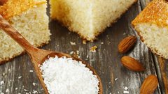 بسبوسة بالزبادي والجوز