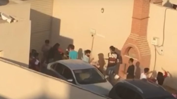 مشاجرة جماعية في استراحة بالسعودية