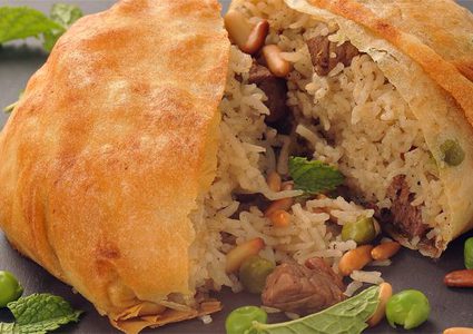 أوزي باللحم المفروم