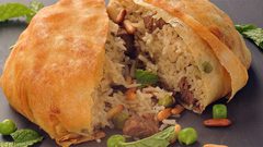 أوزي باللحم المفروم