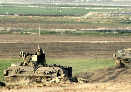 الاحتلال يطلق النار تجاه سيارة صرف صحي جنوب غزة