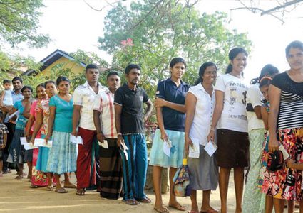 بدء التصويت في الانتخابات الرئاسية بسريلانكا