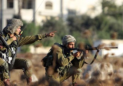 اصابة طفلين برصاص الاحتلال شمال رام الله