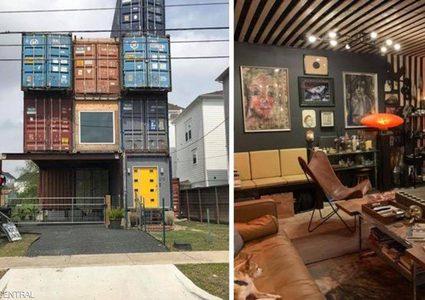 أمريكا.. مصمم يبني منزله من حاويات الشحن !