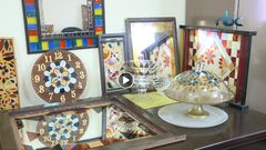 الرسم على الزجاج.. فن يخلد الماضي والحاضر