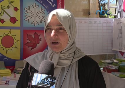 حياة النتشة تبتكر وسائل تعليمية جديدة لتعلم اللغة العربية