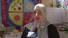 حياة النتشة تبتكر وسائل تعليمية جديدة لتعلم اللغة العربية