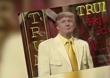 الرئيس الأمريكي دونالد ترامب يرقص محاطا بـ"الصيصان"!