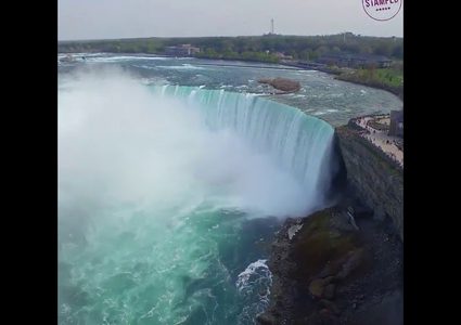 جولة من فوق شلالات نياجرا