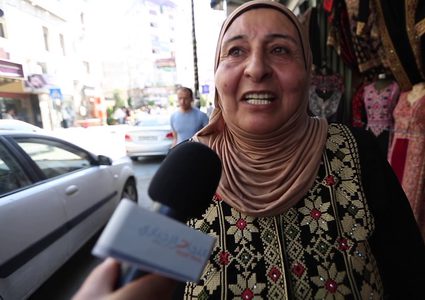 جولة النجاح الاخباري الرمضانية في مدينة رام الله