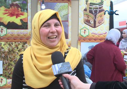 مشاريع نسوية في مهرجان التسوق الوطني الثالث في جامعة النجاح