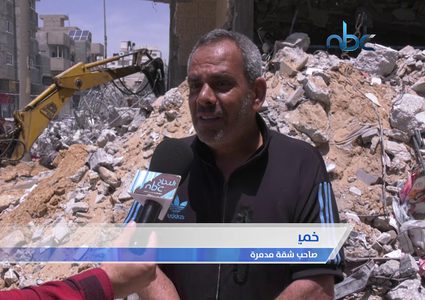 اعادة اعمار المنازل المدمرة بغزة مرهونا بقيود جمة يفرضها الاحتلال