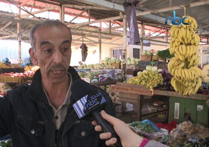 ارتفاع أسعار الخضروات في مدينة نابلس