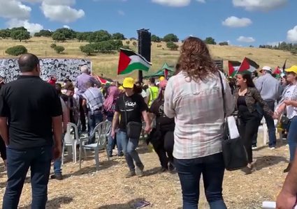 مشاركة واسعة في مسيرة العودة الـ22 على أراضي خبيزة