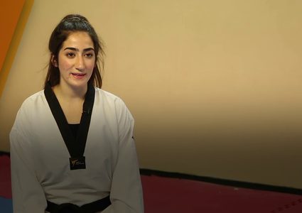 ليان جابر حصدت المركز الأول على مستوى فلسطين في التايكواندو