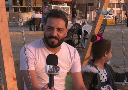 إفطارٌ رمضاني على شاطىء بحر قطاع غزة