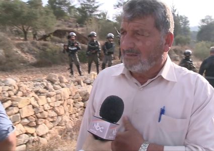 قوات الاحتلال تغلق مدرسة الساوية واللبن الشرقية