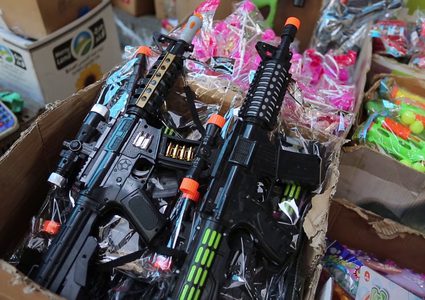 أسواق مدينة غزة تستعد لاستقبال عيد الفطر