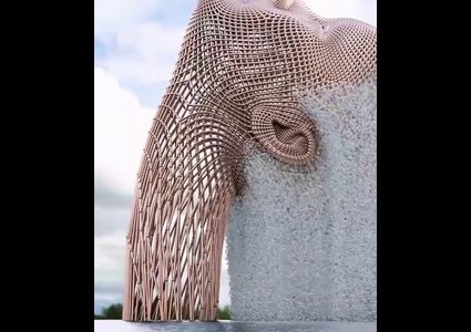 نافوره باليابان أذهلت العالم بغرابة تصميمها