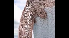 نافوره باليابان أذهلت العالم بغرابة تصميمها