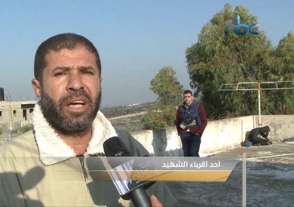 جرافات الاحتلال تهدم منزل الشهيد أشرف نعالوة