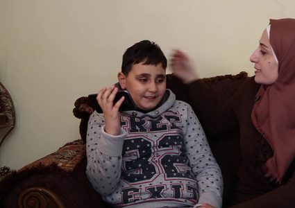 يامن طفلٌ يعاني من طيف التوحد