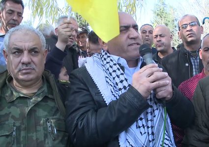 الوداع الأخير للشهيد عبد الله طوالبة