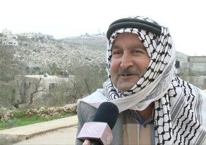 مستوطنون يستولون على أرض في قرية جالود جنوب نابلس