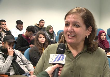 وفد education USA يزور جامعة النجاح الوطنية