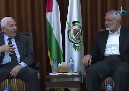 زيارة الوفد المصري لغزة