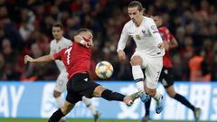منتخب فرنسا ينهي رحلة التصفيات بالفوز على ألبانيا