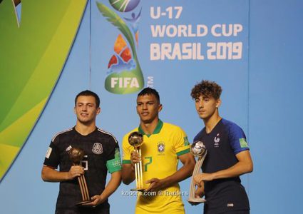 جابرييل فيرون يفوز بجائزة الكرة الذهبية