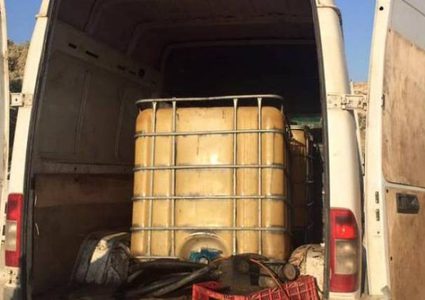 ضبط 10 آلاف لتر سولار غير قانوني