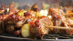 الكباب المشوي على الطريقة المصرية