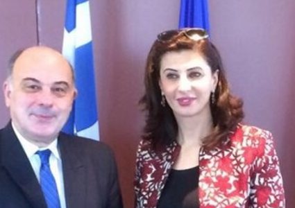 مشاورات سياسية فلسطينية يونانية في رام الله