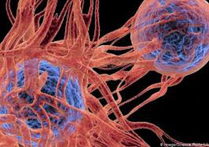 مادة ملونة تساعد في تحديد مكان السرطان