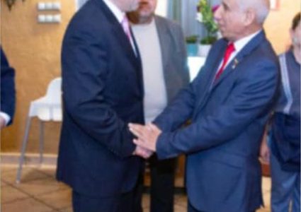 السفير المصري يشارك بحفل أقامه ممثل الرئاسة الفلسطينية في اوروبا