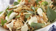 سلطة الزهرة والبطاطس